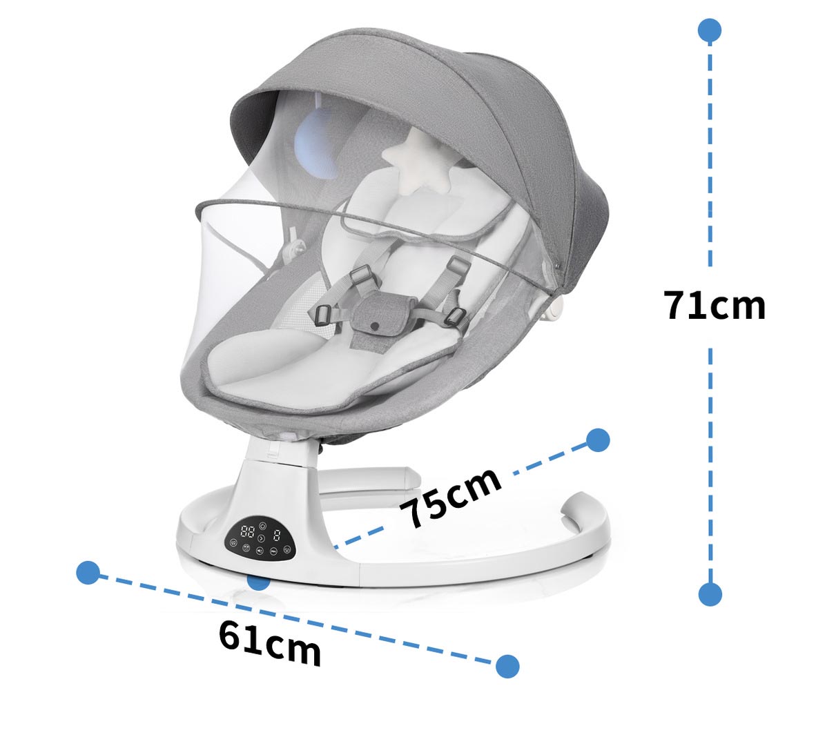 Balancelle électrique pour bébé