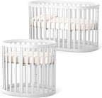 Lit bébé évolutif oval