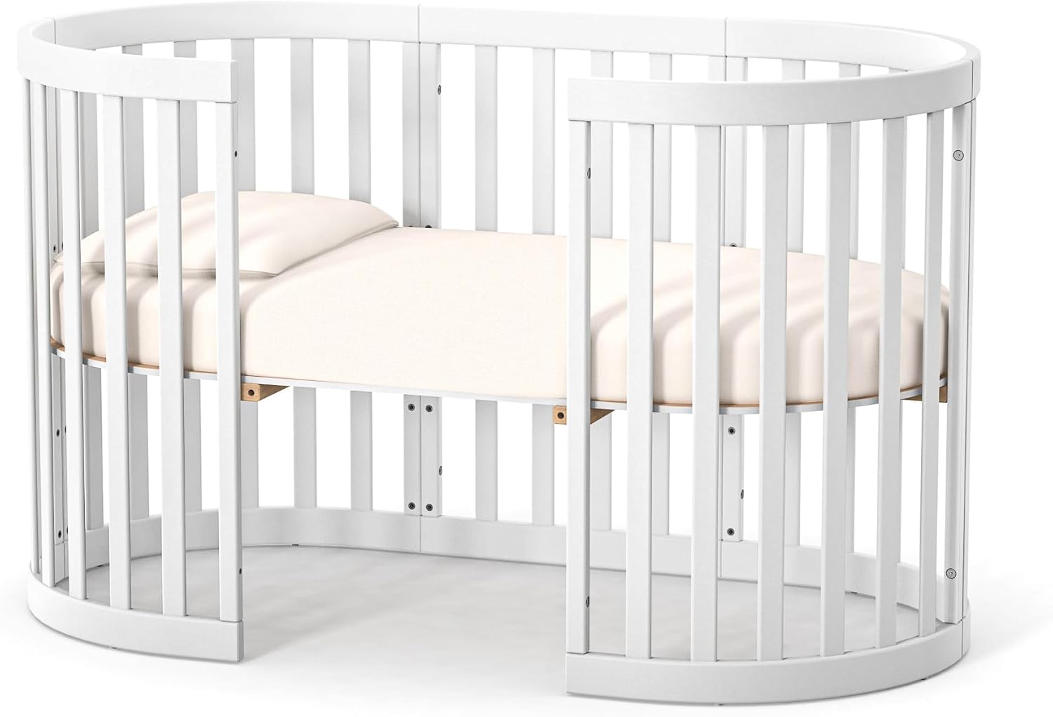 Lit bébé évolutif oval