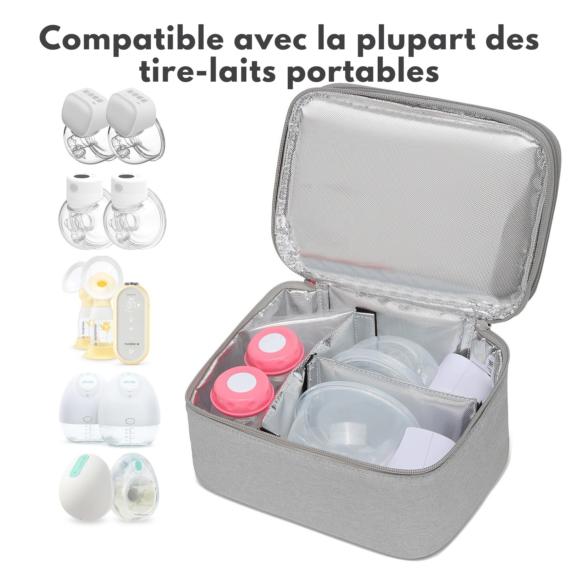Sac isotherme  de transport du lait