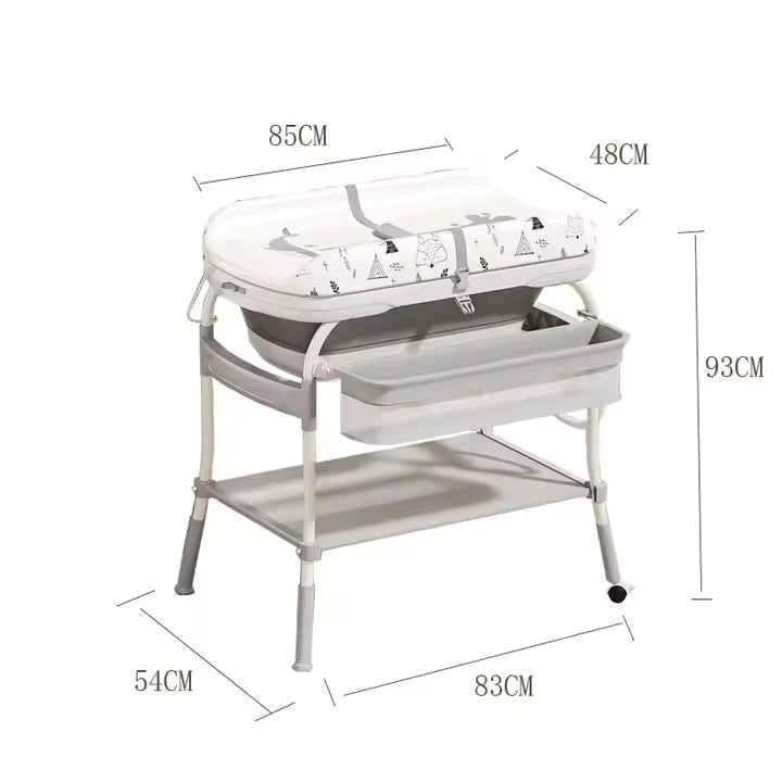 Table à langer pliable 3 en 1